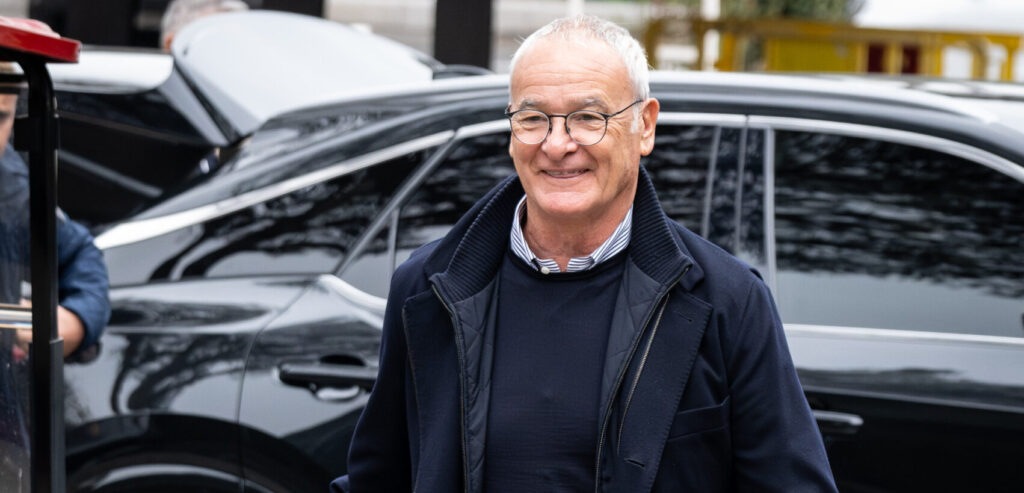 RAnieri AS Roma Unveil New Coach Claudio Ranieri