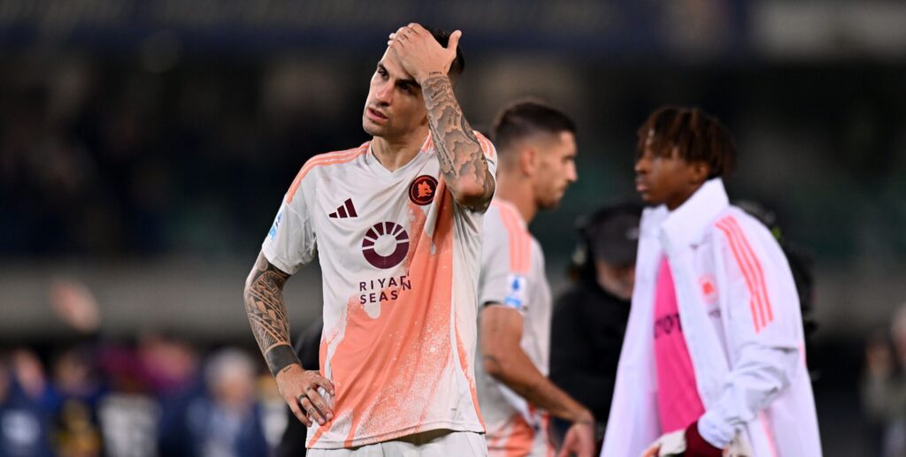 mancini Verona v AS Roma - Serie A