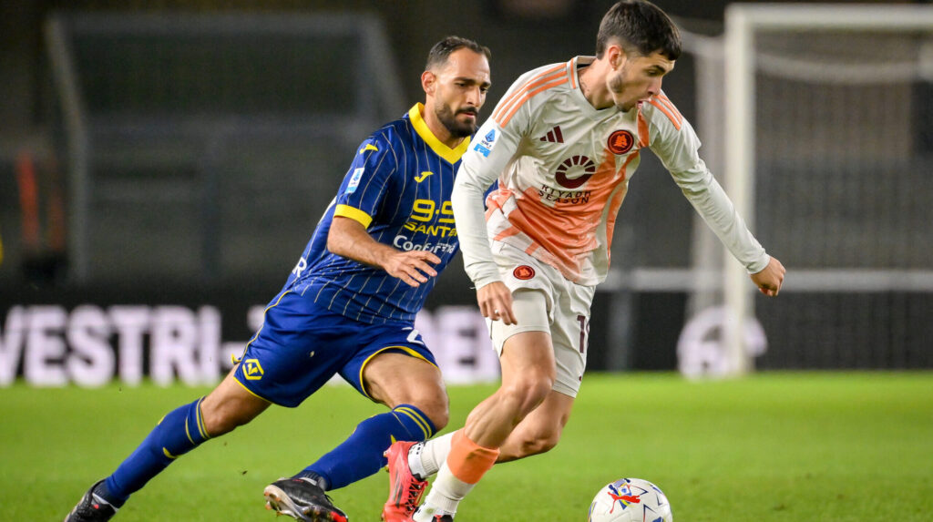 soulé Verona v AS Roma - Serie A