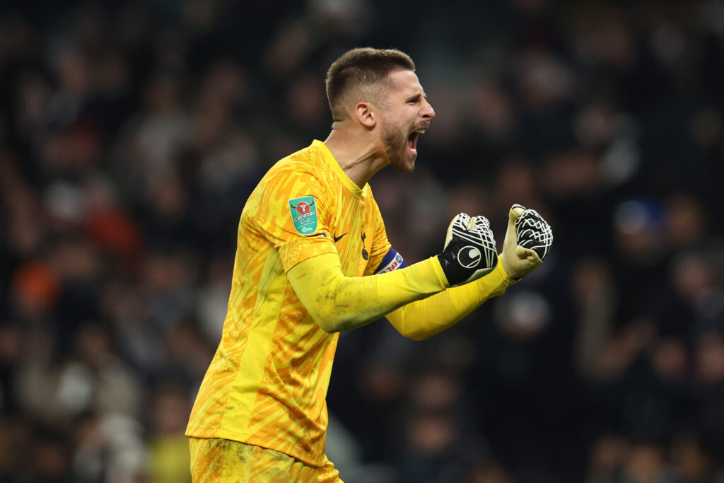 Vicario Tottenham Hotspur v Manchester City - Carabao Cup Fourth Round