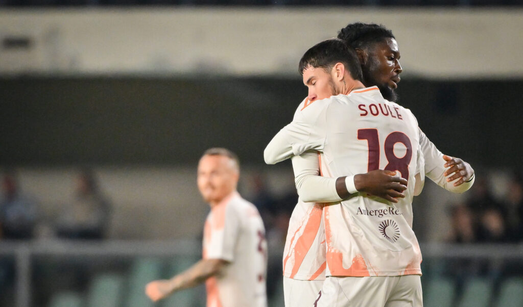 soulé koné Verona v AS Roma - Serie A