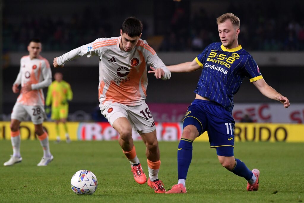 soulé Verona v AS Roma - Serie A