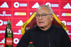 AS Roma Press Conference ranieri