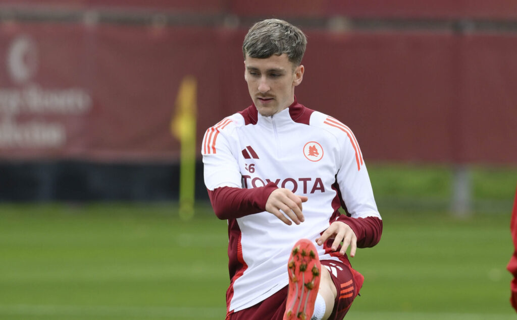 AS Roma Training Session saelemaekers