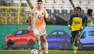 Mancini R. Union Saint-Gilloise v AS Roma - UEFA Europa League 2024/25 League Phase MD4