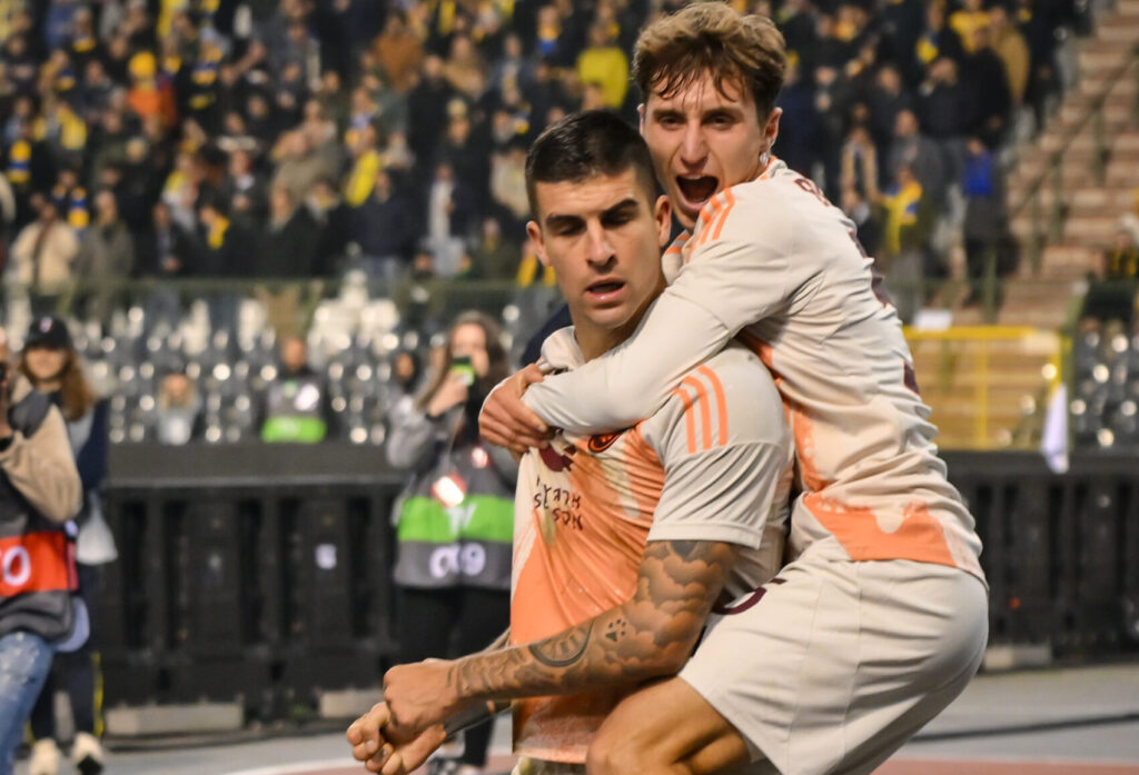 Mancini R. Union Saint-Gilloise v AS Roma - UEFA Europa League 2024/25 League Phase MD4