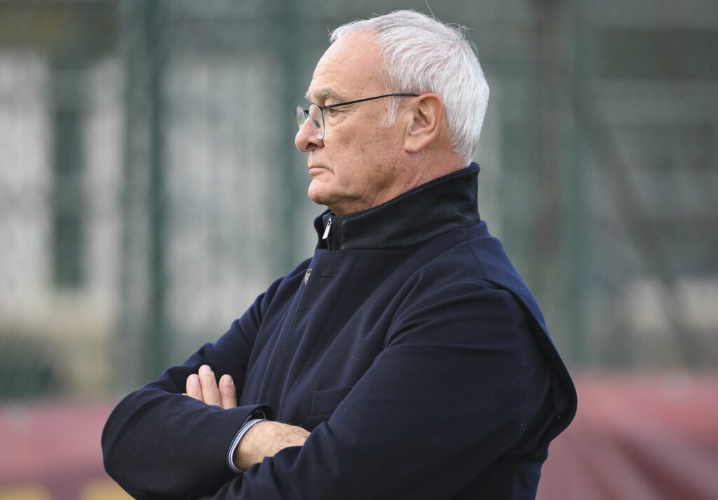 Ranieri AS Roma Training Session