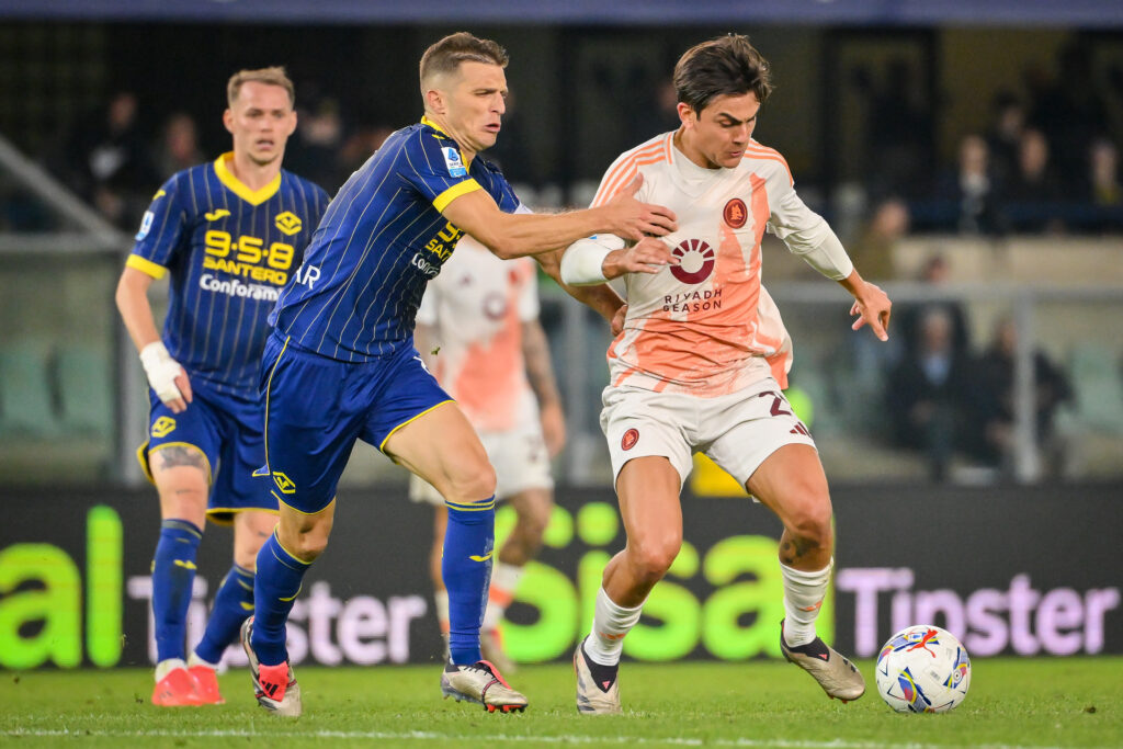 dybala Verona v AS Roma - Serie A