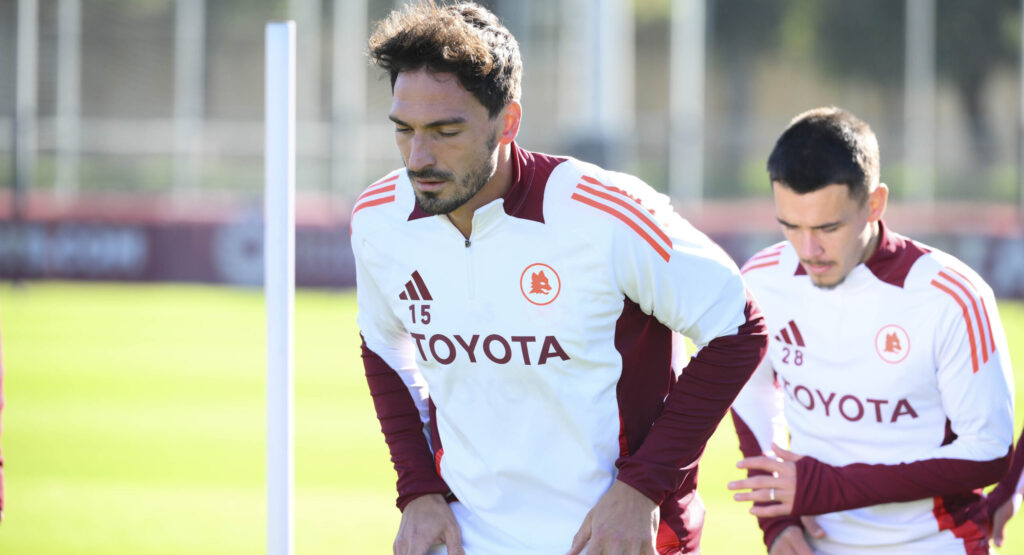 hummels AS Roma  Training Session