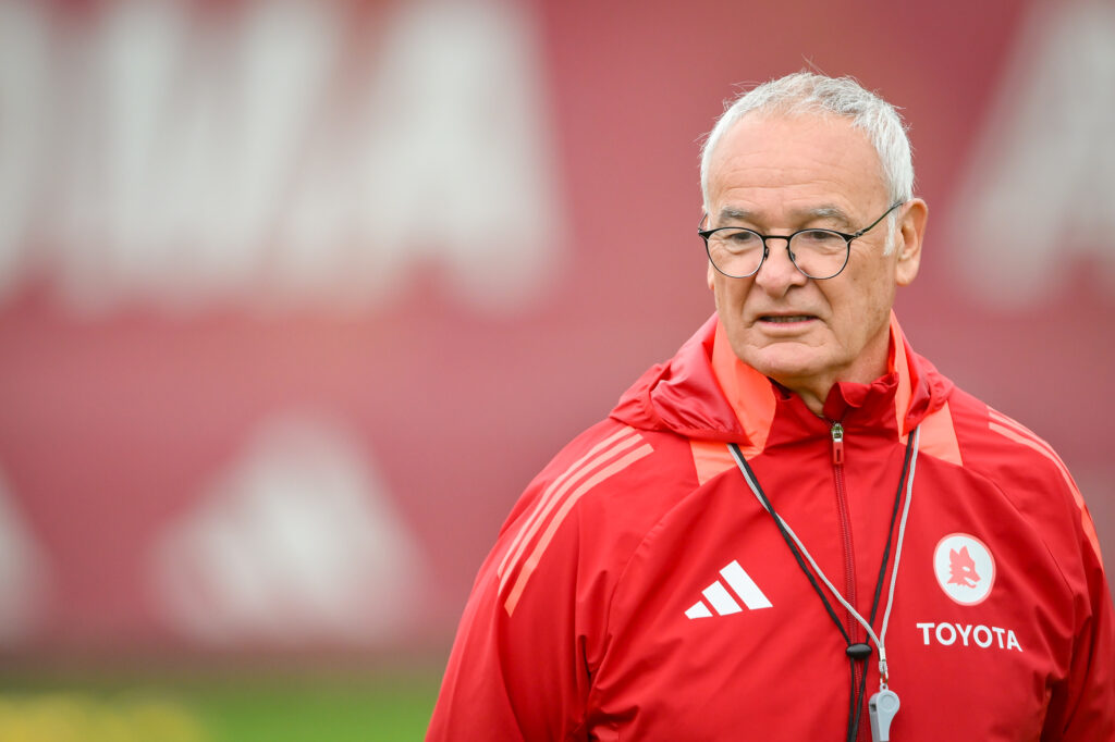 Ranieri AS Roma  Training Session