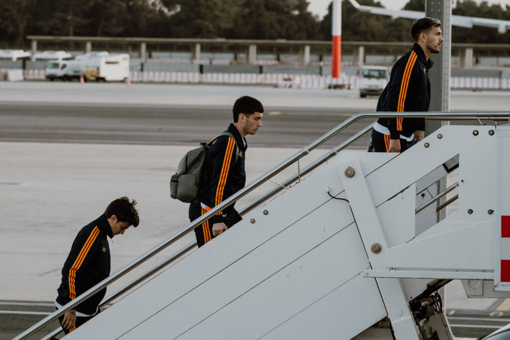 Dybala Soule Paredes AS Roma Travel To London