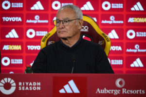 AS Roma Press Conference ranieri