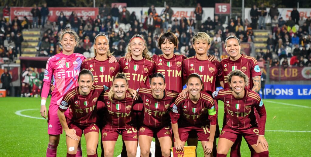 femminile AS Roma v Olympique Lyonnais - UEFA Women's Champions League 2024/25 Group Stage MD3