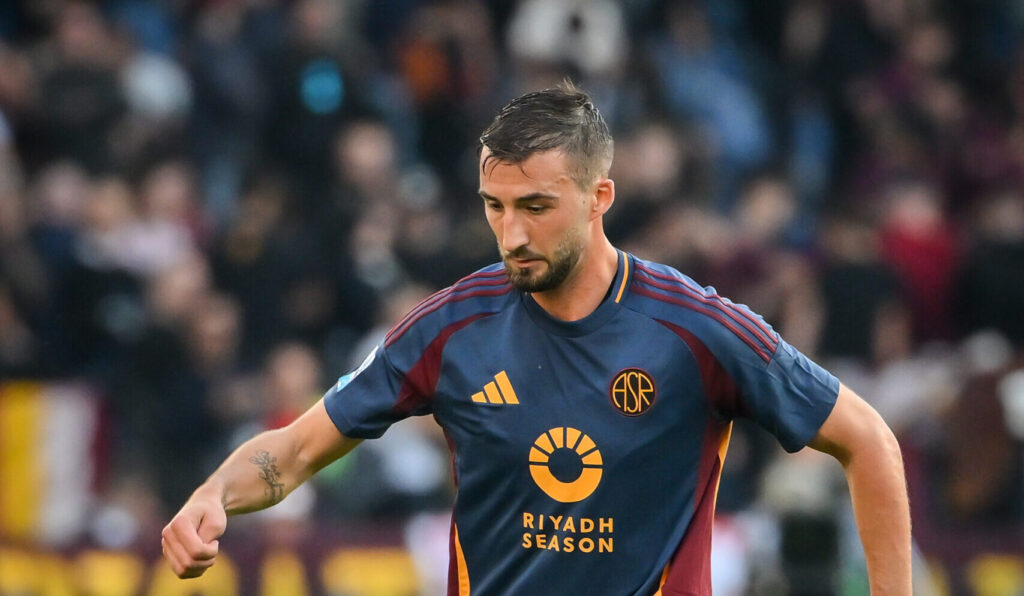Cristante AS Roma v Bologna - Serie A