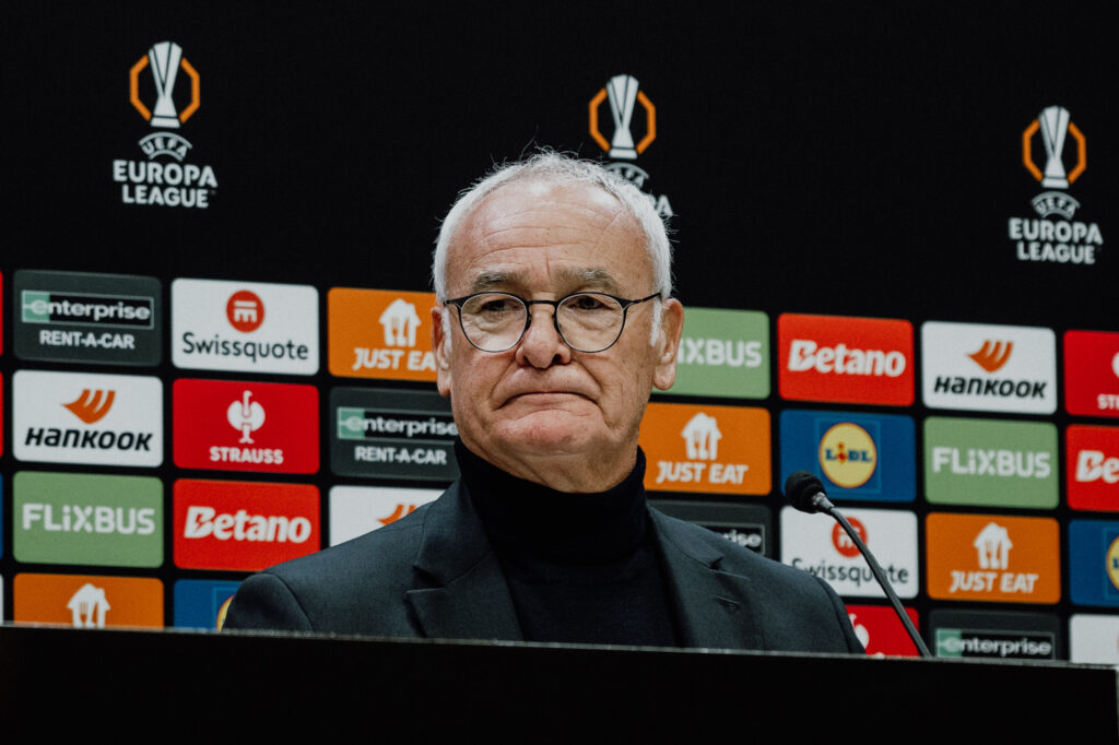 AS Roma Training Session And Press Conference - UEFA Europa League 2024/25 League Phase MD5