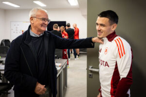 Ranieri Le Fee AS Roma Unveil New Coach Claudio Ranieri