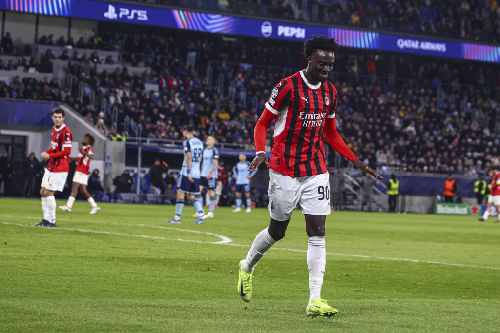 Abraham SK Slovan Bratislava v AC Milan - UEFA Champions League 2024/25 League Phase MD5