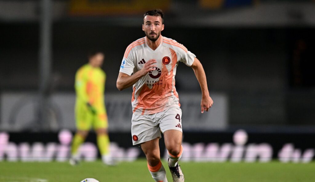 cristante Verona v AS Roma - Serie A