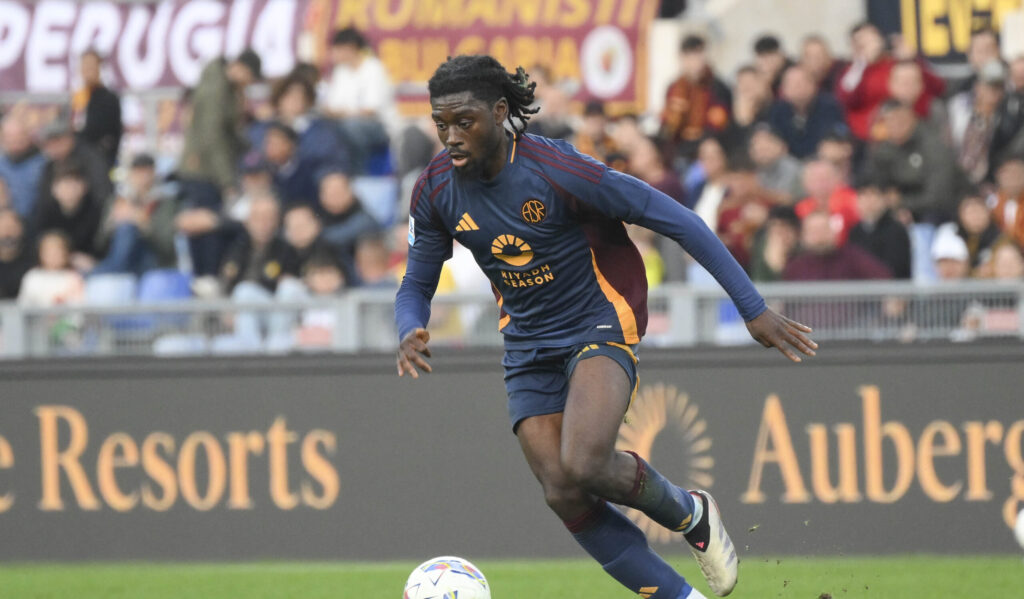 koné AS Roma v Bologna - Serie A