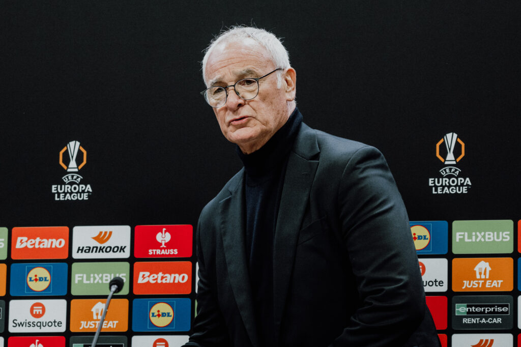 AS Roma Training Session And Press Conference - UEFA Europa League 2024/25 League Phase MD5
