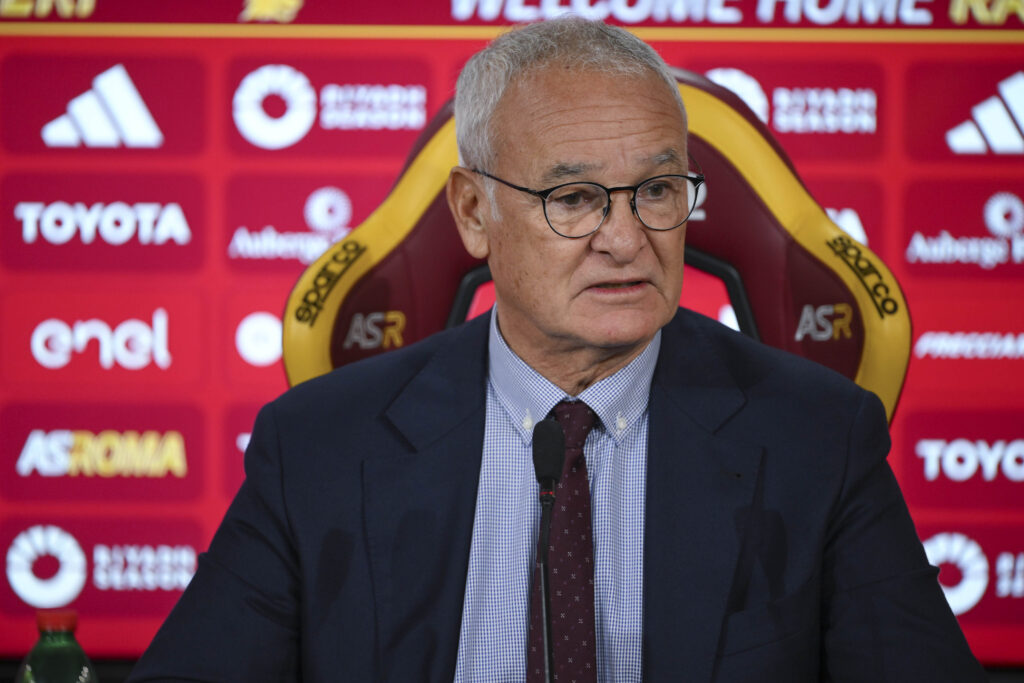 ranieri AS Roma  Press Conference