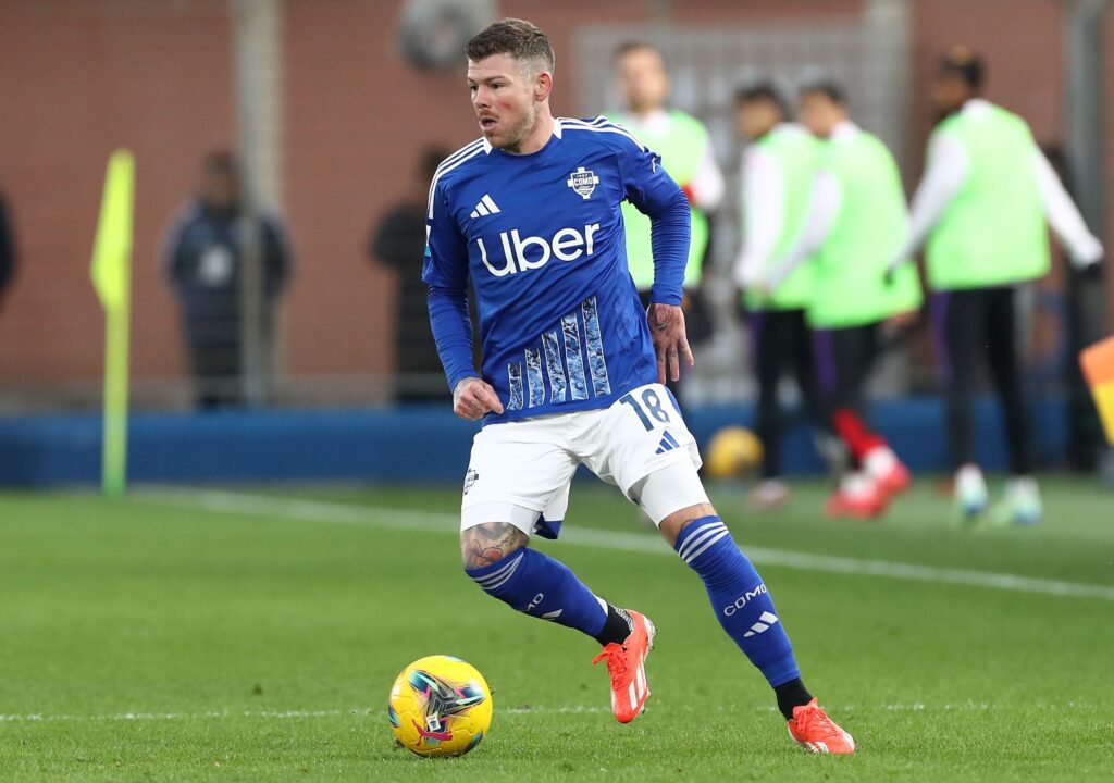 Alberto Moreno Como 1907 v ACF Fiorentina - Serie A