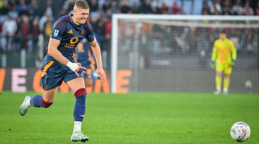 dovbyk AS Roma v Bologna - Serie A