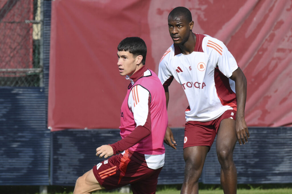soulé ndicka AS Roma Training Session