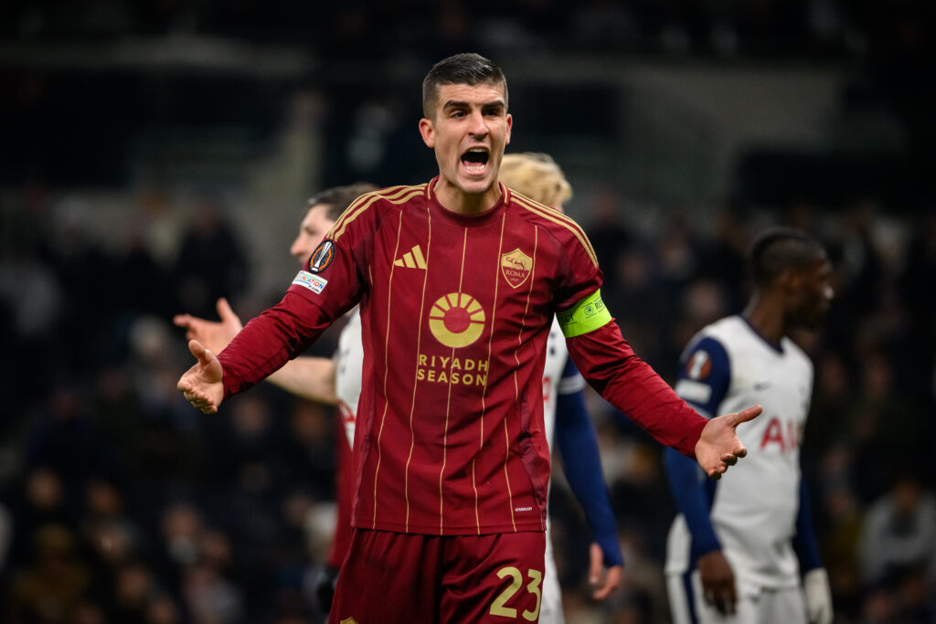 Mancini Tottenham Hotspur v AS Roma - UEFA Europa League 2024/25 League Phase MD5