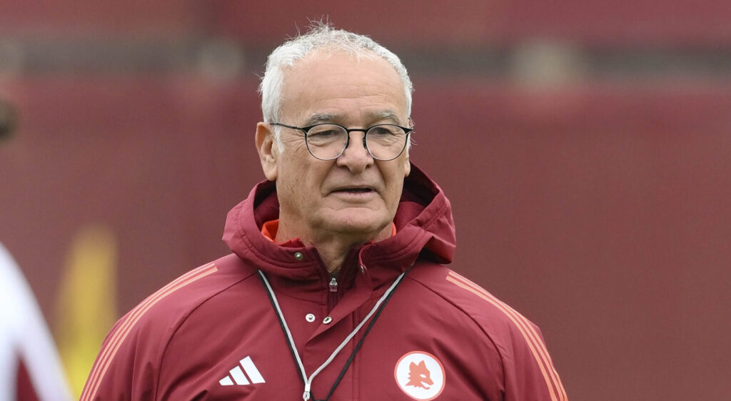 AS Roma Training Session ranieri