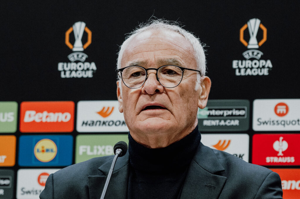 AS Roma Training Session And Press Conference - UEFA Europa League 2024/25 League Phase MD5