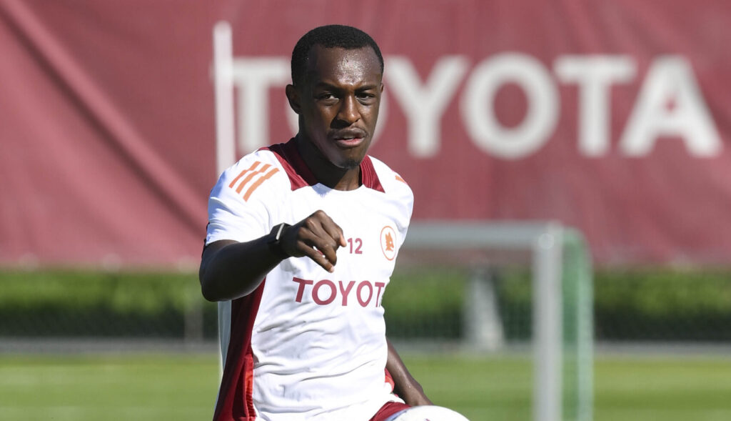 AS Roma Training Session saud abdulhamid