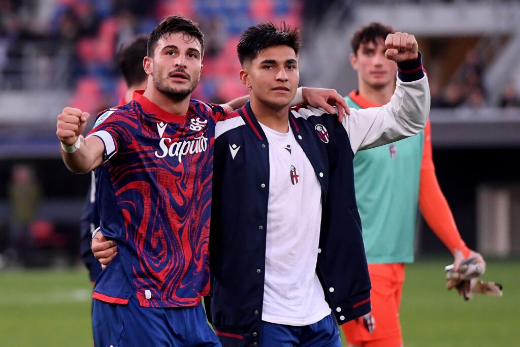 castro orsolini Bologna v Lecce - Serie A