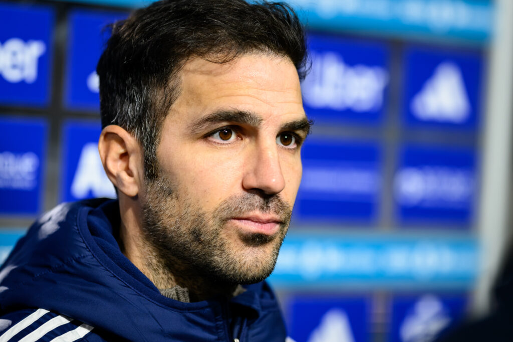 Fabregas Como v AS Roma - Serie A