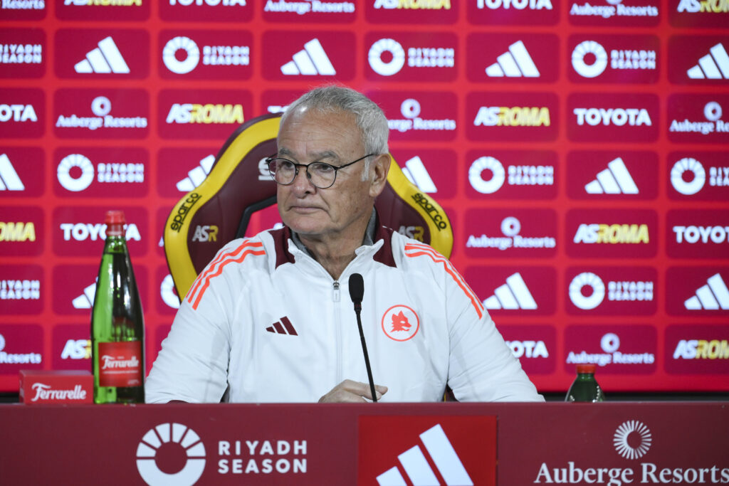 ranieri AS Roma Press Conference