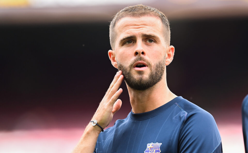 pjanic FC Barcelona v Getafe CF - LaLiga Santander