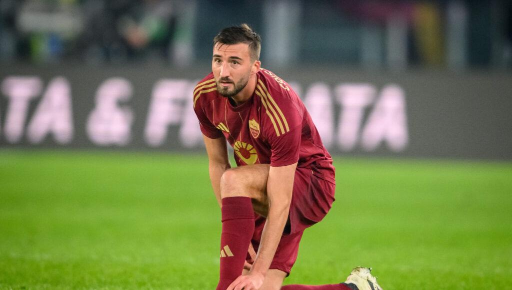 Cristante AS Roma v Atalanta - Serie A