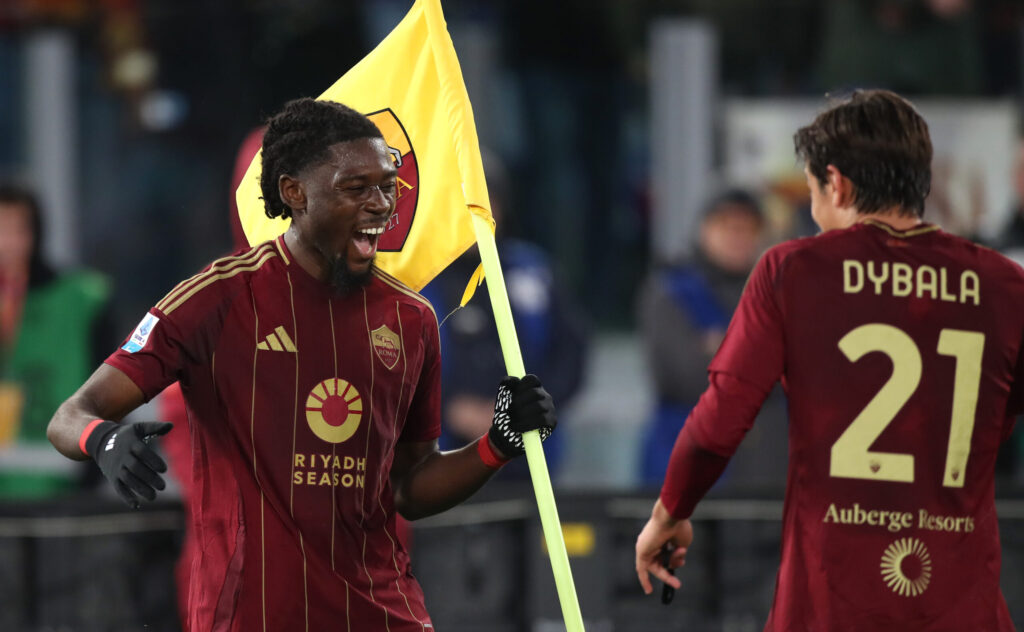 Kone Dybala AS Roma v Lecce - Serie A