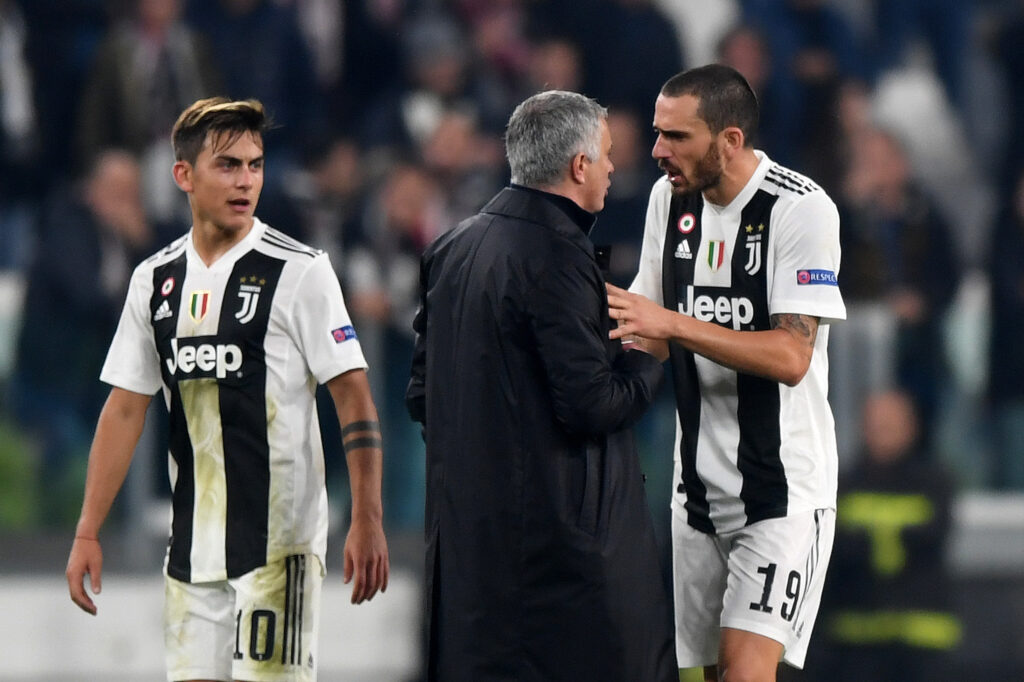 bonucci Juventus v Manchester United - UEFA Champions League Group H