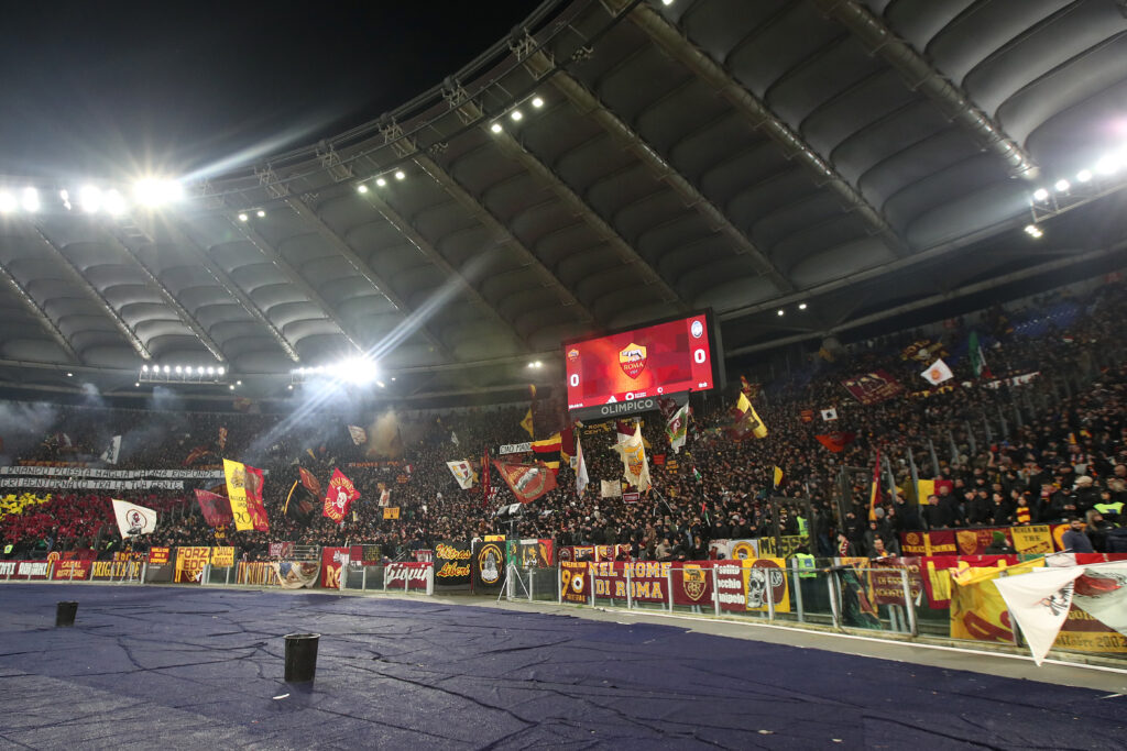Tifosi Olimpico AS Roma v Atalanta - Serie A
