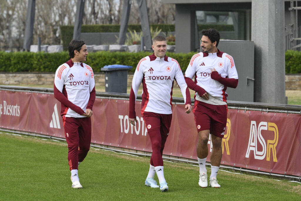 dybala AS Roma Training Session