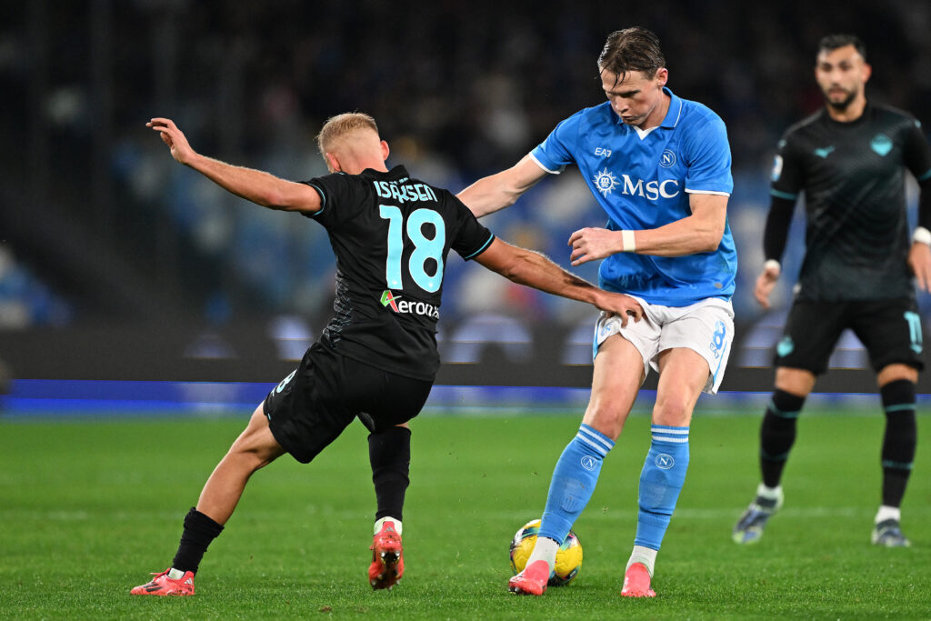 Isaksen Napoli v SS Lazio - Serie A