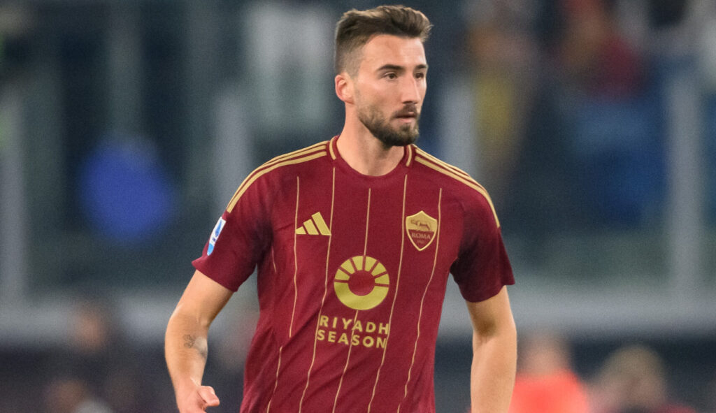 Cristante AS Roma v Atalanta - Serie A