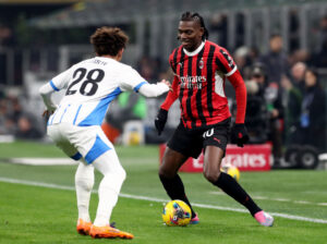 leao AC Milan v Sassuolo - Coppa Italia