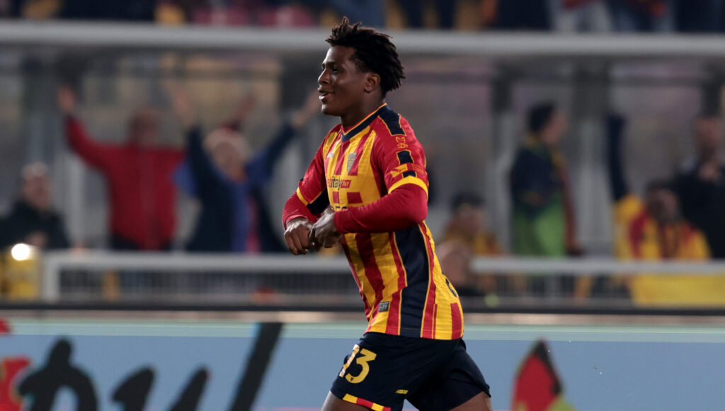 dorgu Lecce v Verona - Serie A