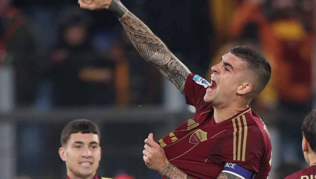 Mancini AS Roma v Lecce - Serie A