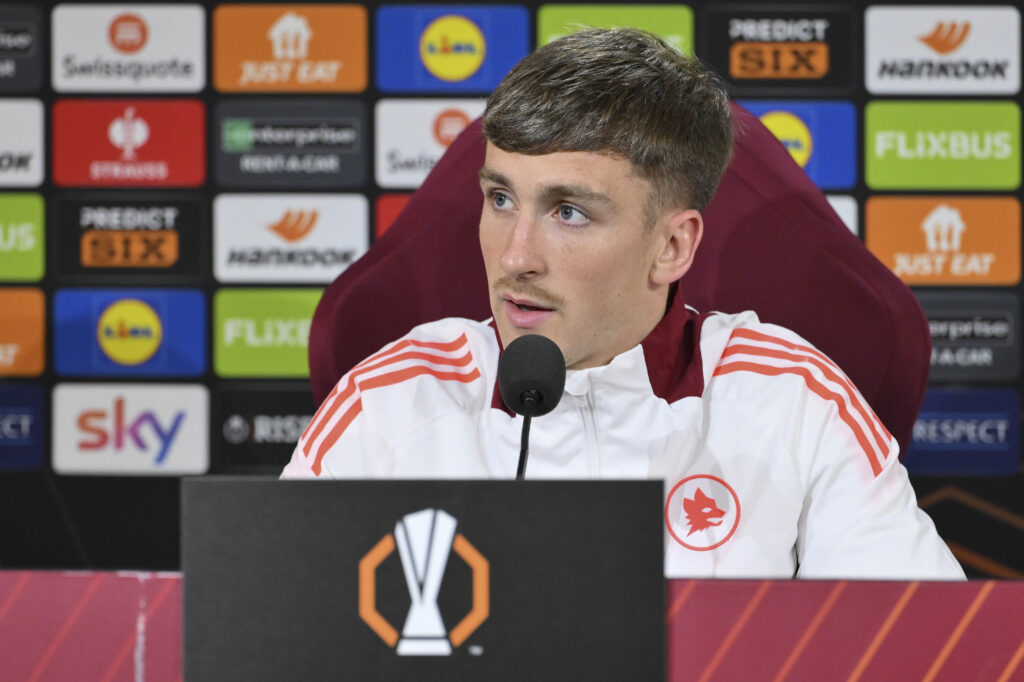Saelemaekers  AS Roma Press Conference