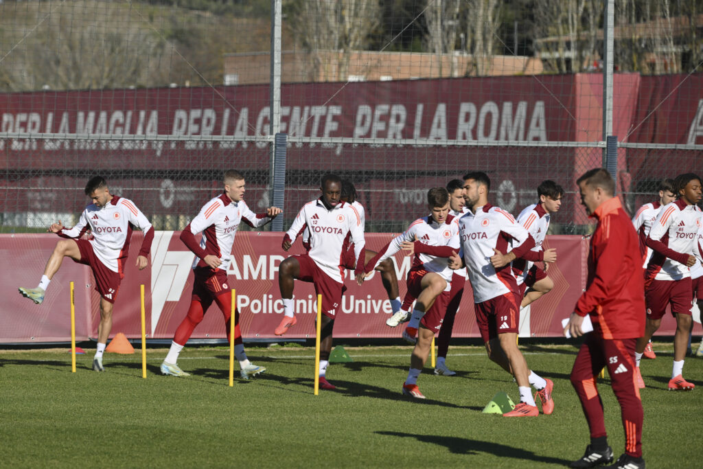 AS Roma Training Session