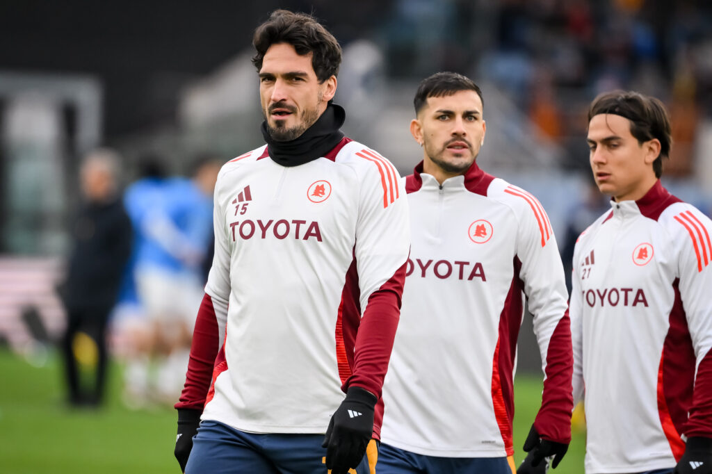 Hummels Paredes Dybala AS Roma v Parma - Serie A