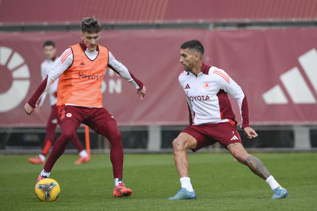 pellegrini AS Roma Training Session